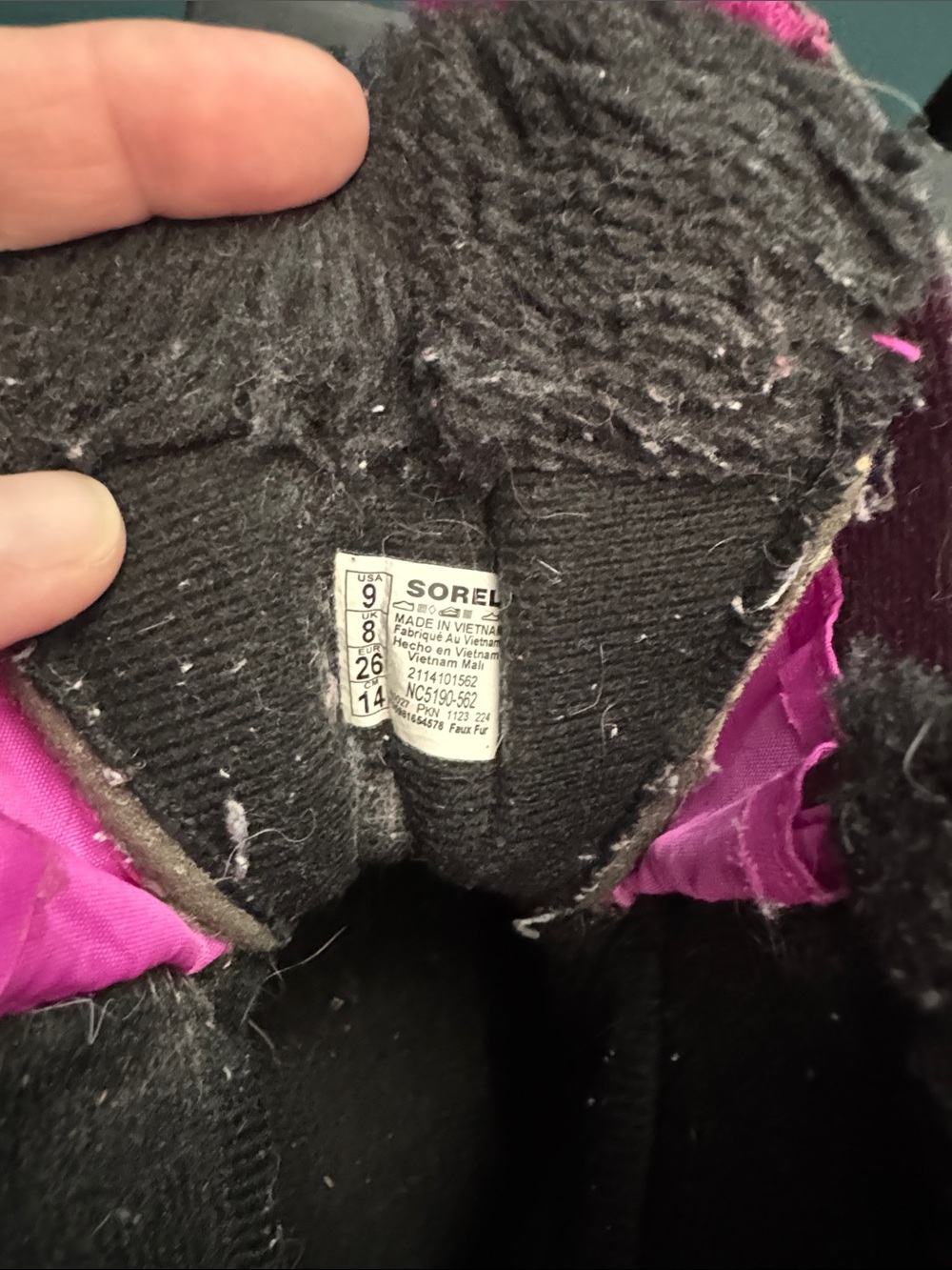 Sorel Girls' Pink & Purple Winter Boots - Picture 6 of 8